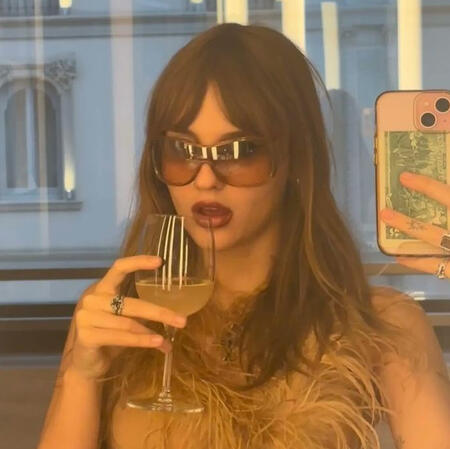 pink sunset with heart shaped sun